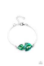 Load image into Gallery viewer, Deep Space Shimmer - Green Bracelet