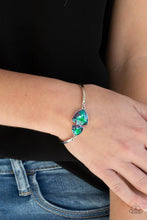 Load image into Gallery viewer, Deep Space Shimmer - Green Bracelet